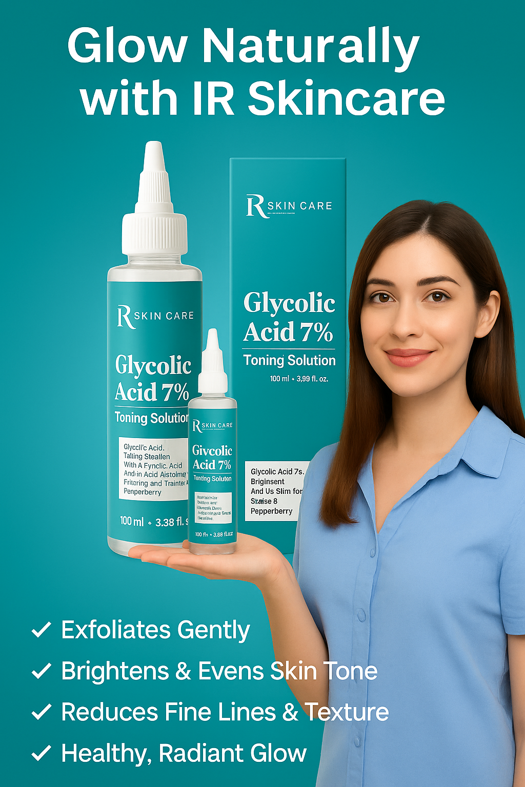 Glycolic Acid 7% Toning Solution By IR SkinCare